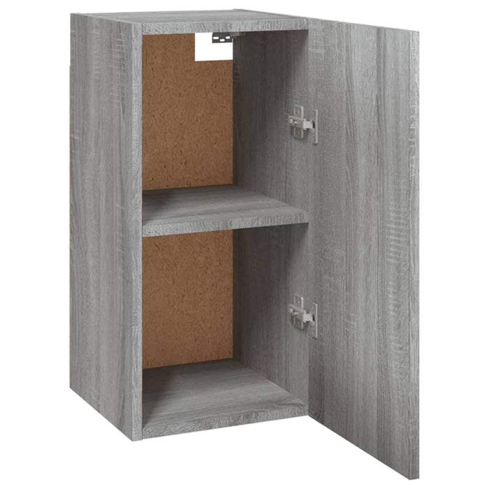 TV cabinets 2 pcs. Gray Sonoma 30.5x30x60 cm wood material