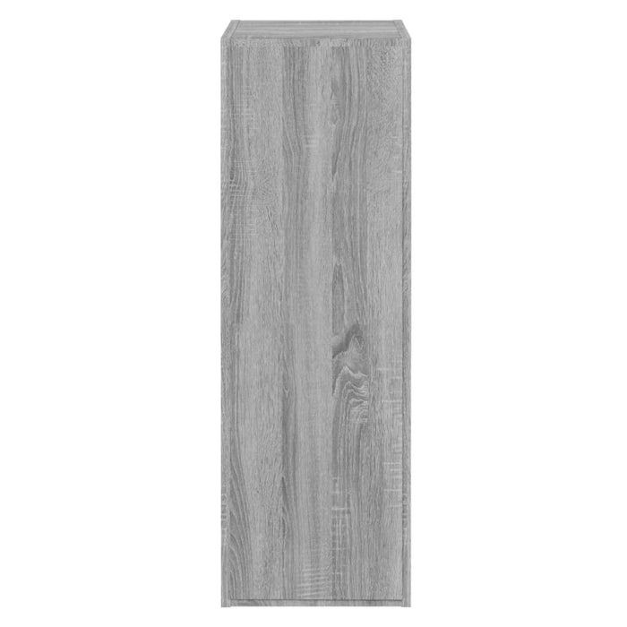 TV-Schränke 2 Stk. Grau Sonoma 30,5x30x90 cm Holzwerkstoff