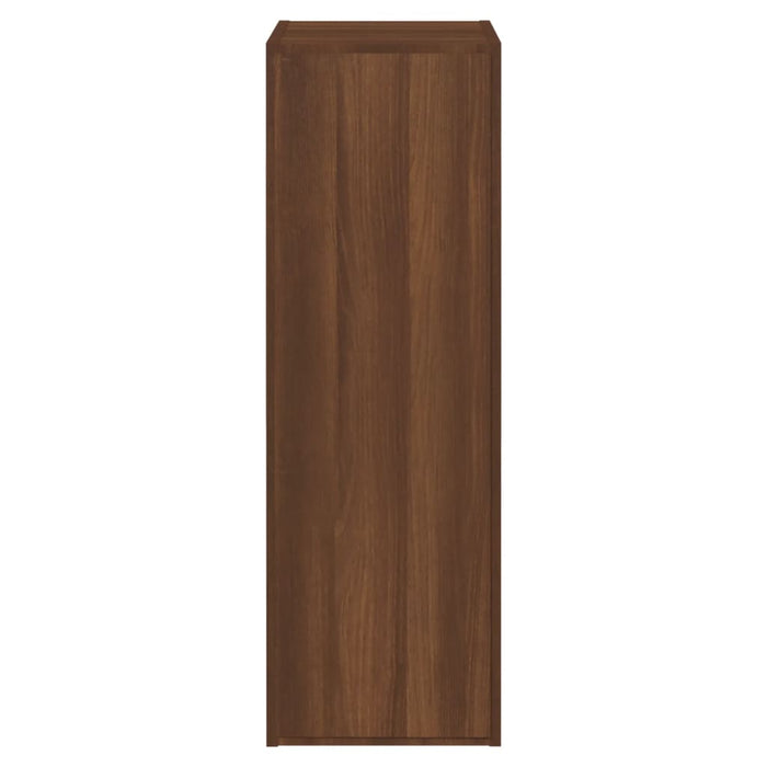 TV-Schränke 2 Stk. Braun Eichen-Optik 30,5x30x90 Holzwerkstoff