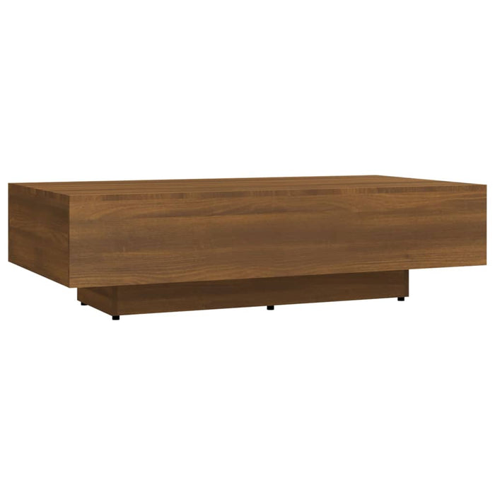 Couchtisch Braun Eichen-Optik 115x60x31 cm Holzwerkstoff