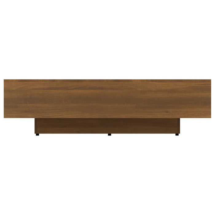 Couchtisch Braun Eichen-Optik 115x60x31 cm Holzwerkstoff