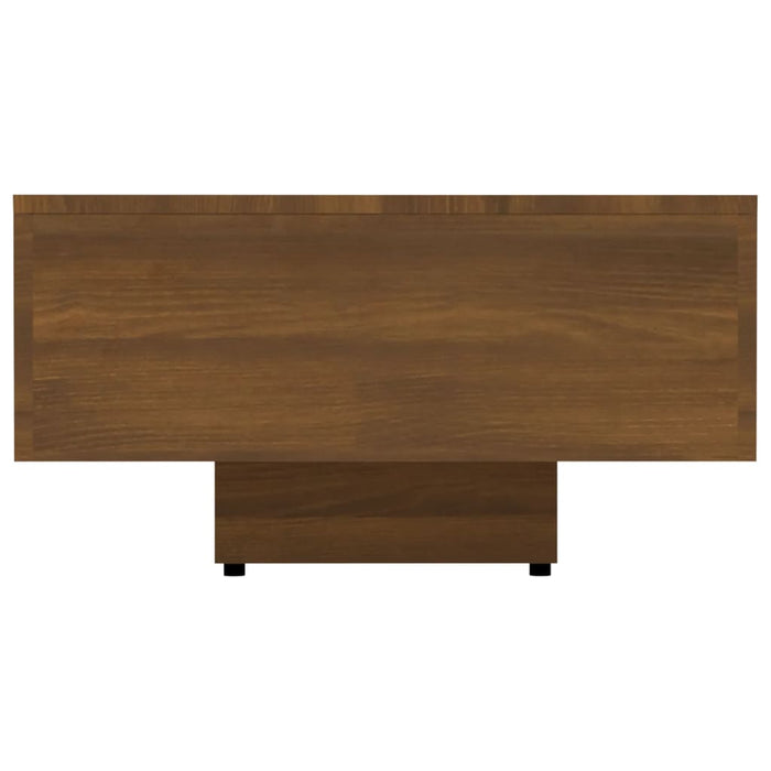 Couchtisch Braun Eichen-Optik 115x60x31 cm Holzwerkstoff