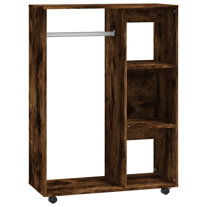 Kleiderschrank Räuchereiche 80x40x110 cm Holzwerkstoff
