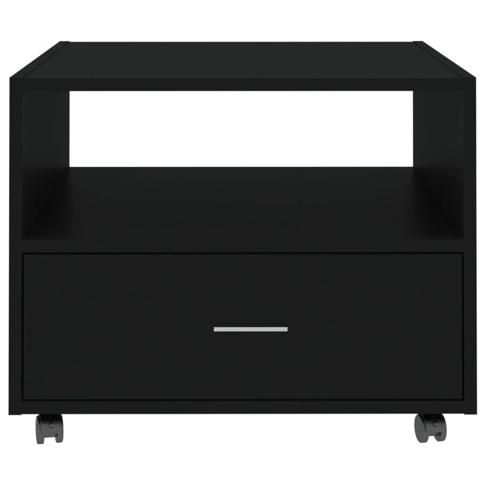 Couchtisch Schwarz 55x55x40 cm Holzwerkstoff