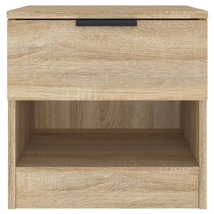 Nachttische 2 Stk. Sonoma-Eiche Holzwerkstoff