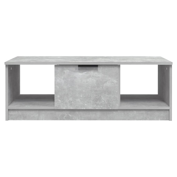 Couchtisch Betongrau 102x50x36 cm Holzwerkstoff