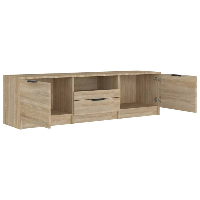 TV cabinet Sonoma oak 140x35x40 cm wood material