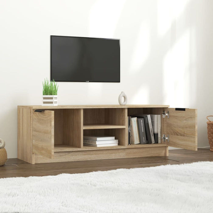 TV cabinet Sonoma oak 102x35x36.5 cm wood material