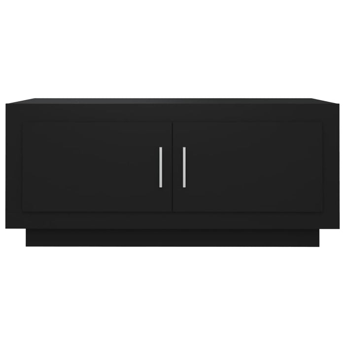 Couchtisch Schwarz 102x50x45 cm Holzwerkstoff