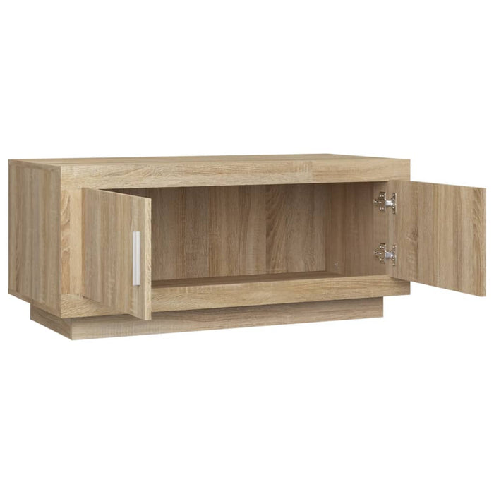 Couchtisch Sonoma-Eiche 102x50x45 cm Holzwerkstoff