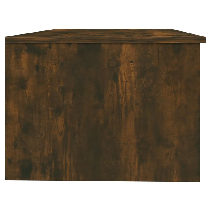 Coffee table smoked oak 102x50x36 cm made of wood