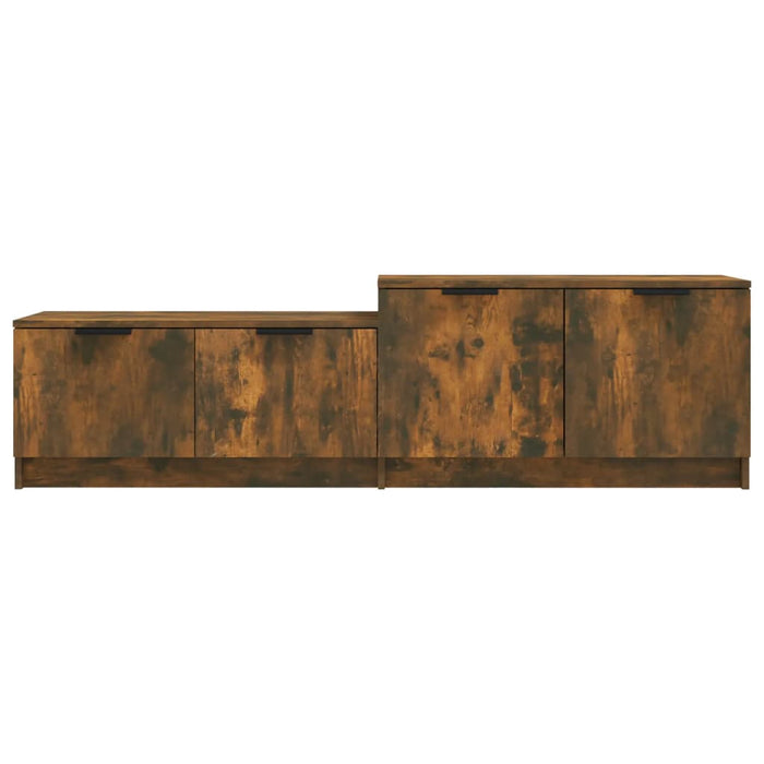 TV-Schrank Räuchereiche 158,5x36x45 cm Holzwerkstoff