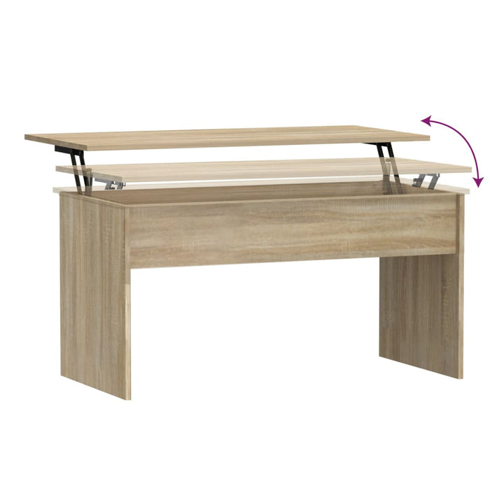 Couchtisch Sonoma-Eiche 102x50,5x52,5 cm Holzwerkstoff