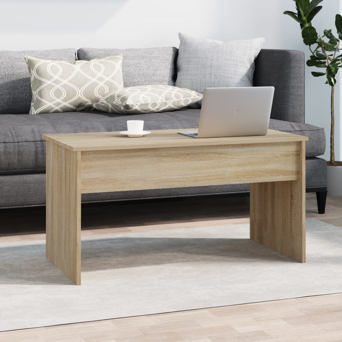 Couchtisch Sonoma-Eiche 102x50,5x52,5 cm Holzwerkstoff