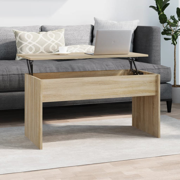 Couchtisch Sonoma-Eiche 102x50,5x52,5 cm Holzwerkstoff