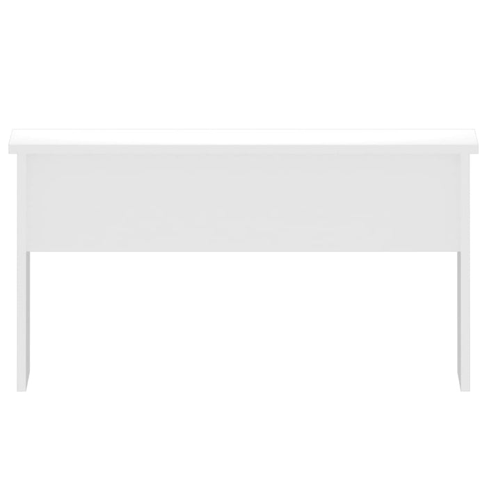 Couchtisch Hochglanz-Weiß 80x50,5x41,5 cm Holzwerkstoff