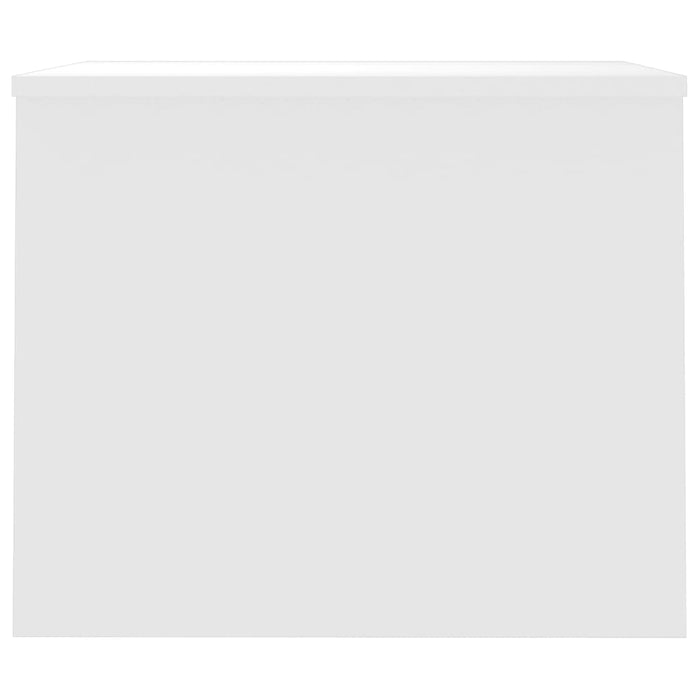 Couchtisch Hochglanz-Weiß 80x50,5x41,5 cm Holzwerkstoff