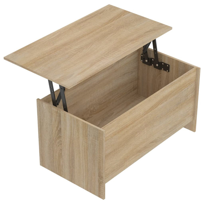 Couchtisch Sonoma-Eiche 102x55,5x52,5 cm Holzwerkstoff
