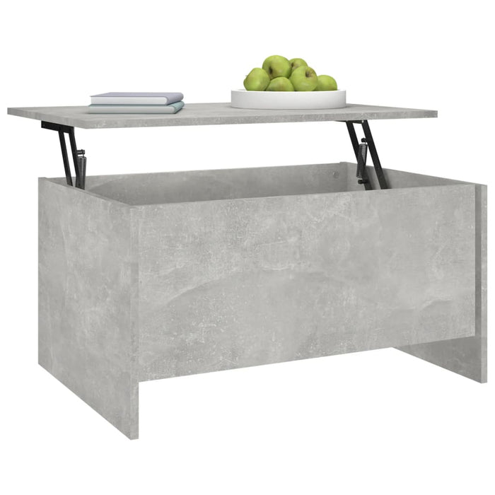 Couchtisch Betongrau 80x55,5x41,5 cm Holzwerkstoff