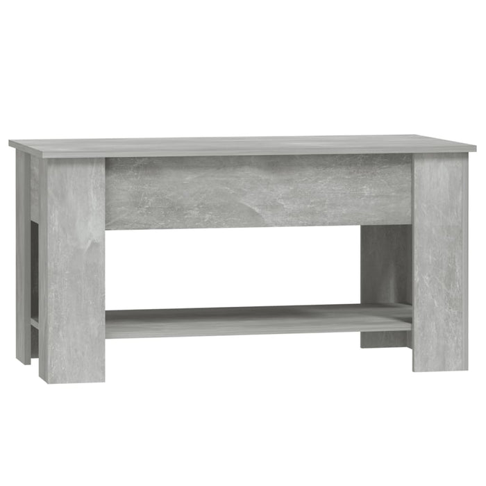 Couchtisch Betongrau 101x49x52 cm Holzwerkstoff