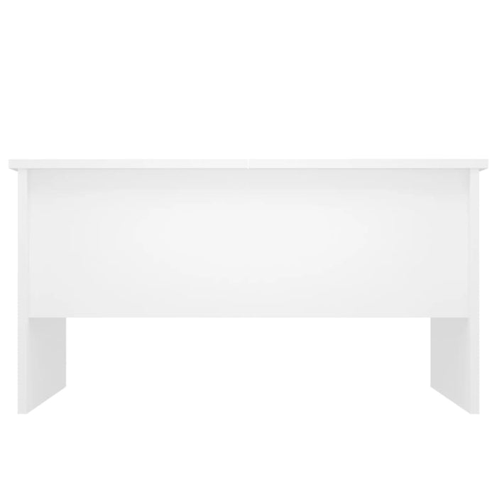 Couchtisch Weiß 80x50x42,5 cm Holzwerkstoff