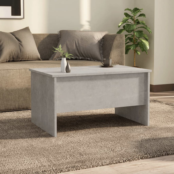 Couchtisch Betongrau 80x50x42,5 cm Holzwerkstoff