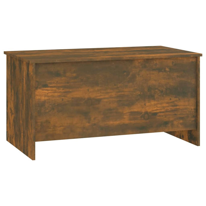 Coffee table smoked oak 102x55.5x52.5 cm made of wood material