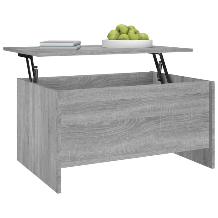Couchtisch Grau Sonoma 80x55,5x41,5 cm Holzwerkstoff