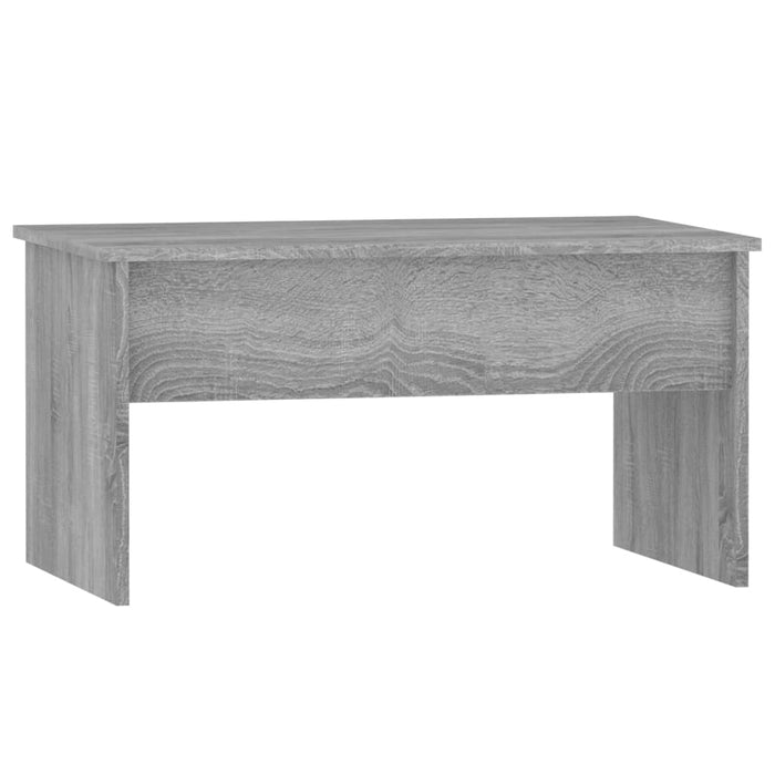 Coffee table gray Sonoma 80x50.5x41.5 cm made of wood