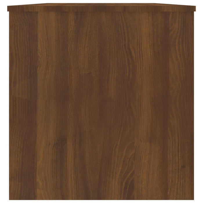 Coffee table brown oak look 102x50x52.5 cm made of wood