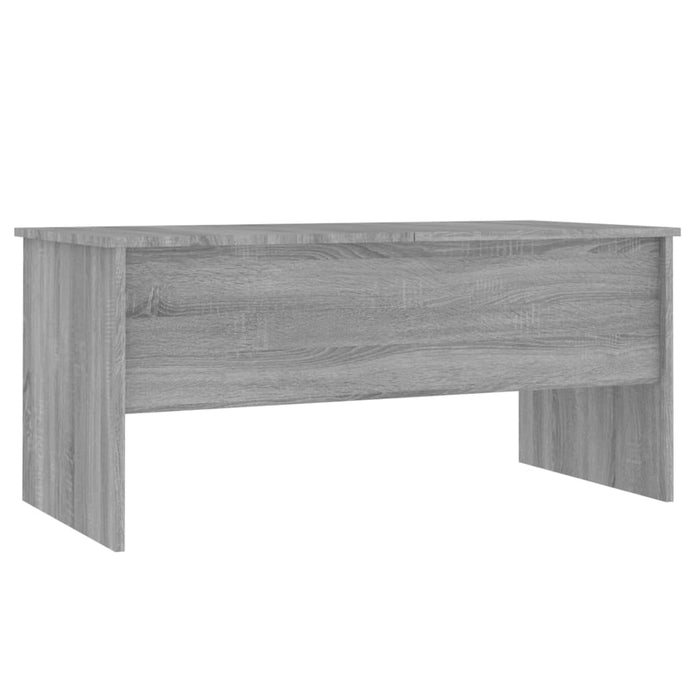 Coffee table gray Sonoma 102x50.5x46.5 cm made of wood