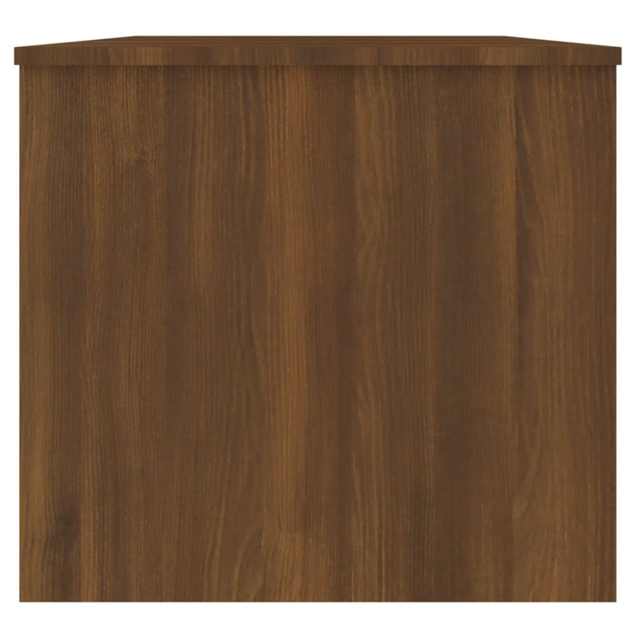 Coffee table brown oak look 102x50.5x46.5 cm made of wood