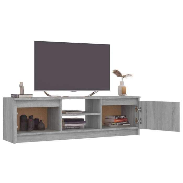 TV-Schrank Grau Sonoma 120×30×35,5 cm Holzwerkstoff