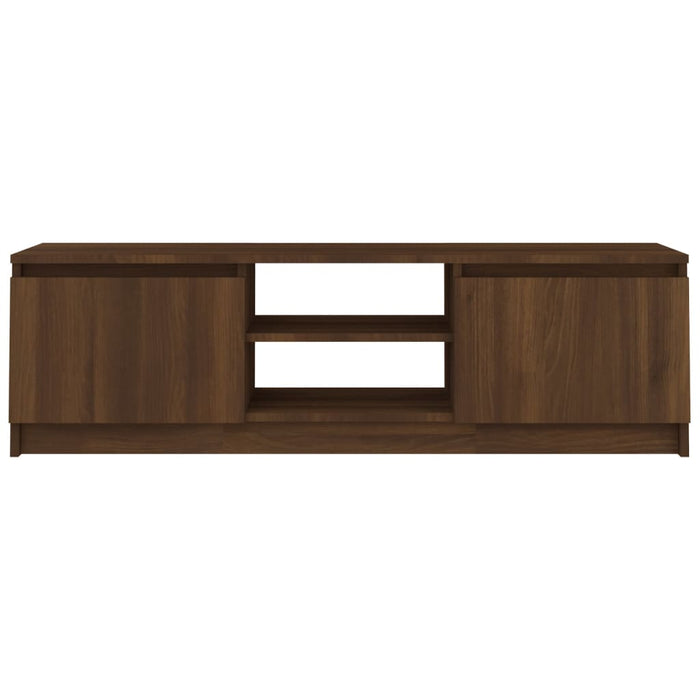 TV-Schrank Braun Eichen-Optik 120x30x35,5 cm Holzwerkstoff