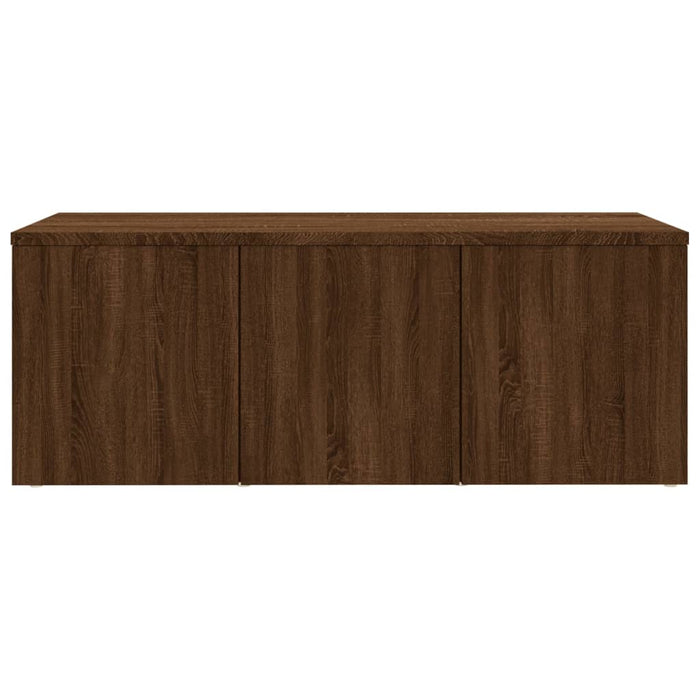 TV-Schrank Braun Eichen-Optik 80x34x30 cm Holzwerkstoff