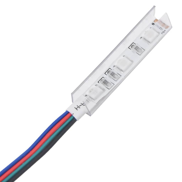 TV-Schrank mit LED-Leuchten Grau Sonoma 135x39x30 cm