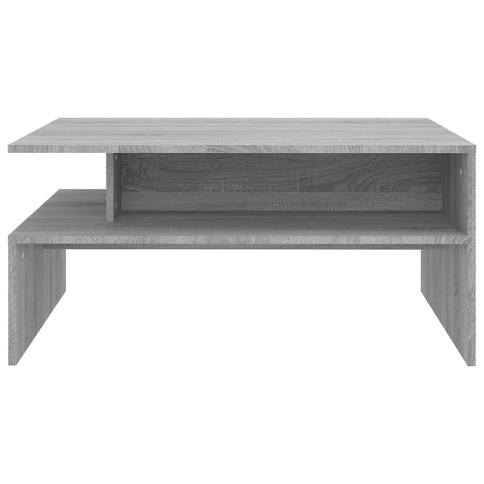 Coffee table gray Sonoma 90x60x42.5 cm made of wood