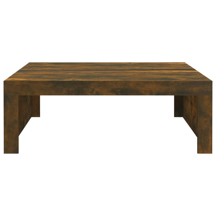 Couchtisch Räuchereiche 100x100x35 cm Holzwerkstoff
