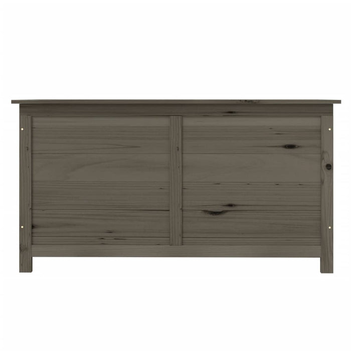 Outdoor-Kissenbox Anthrazit 100x50x56 cm Massivholz Tanne