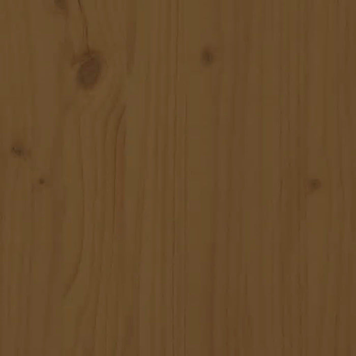 Massivholzbett Honigbraun 75x190 cm