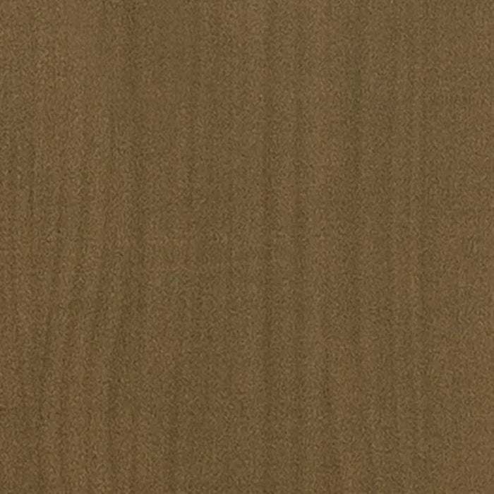 Massivholzbett Honigbraun Kiefer 75x190 cm