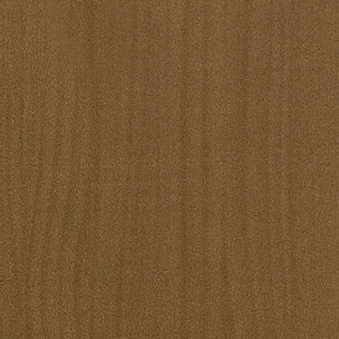 Massivholzbett Honigbraun 75x190 cm