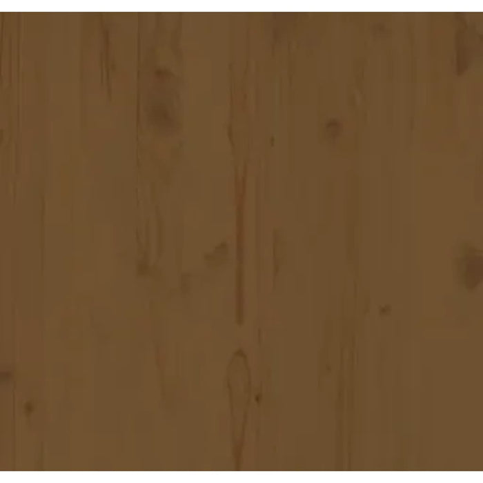 Massivholzbett Honigbraun 120x190 cm