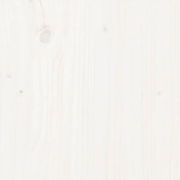 Massivholzbett Weiß Kiefer 90x200 cm