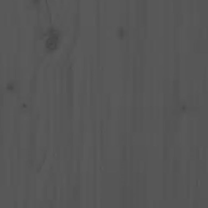 Massivholzbett Grau 120x200 cm