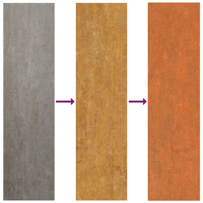 Hochbeet Rostig 160x80x77 cm Cortenstahl