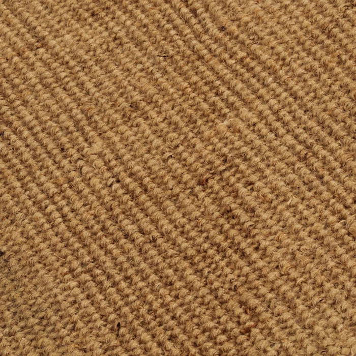 Teppichläufer mit Fransen 100x200 cm Jute