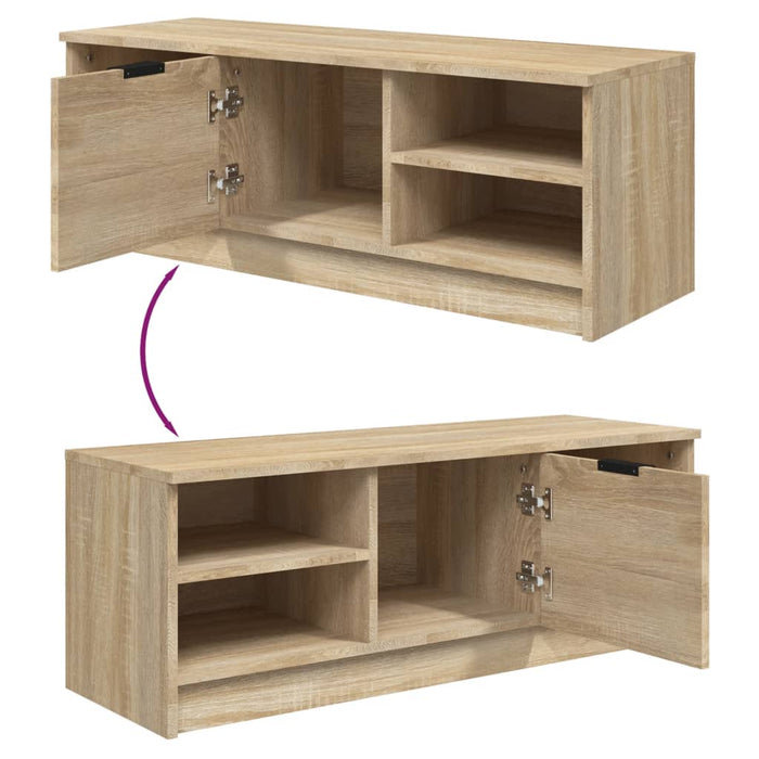 TV-Schrank Sonoma-Eiche 102x35x36,5 cm Holzwerkstoff