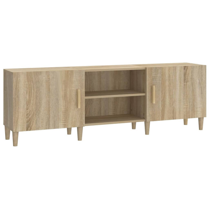 TV cabinet Sonoma oak 150x30x50 cm wood material