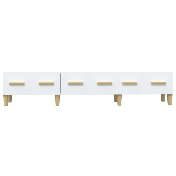 TV-Schrank Weiß 150x34,5x30 cm Holzwerkstoff